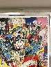 Captain America 2018 54x34 - Huge Original Painting by Mr. Brainwash - 3