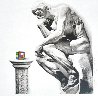 Rubik's Collection: Thinker 2020 Limited Edition Print by Mr. Brainwash - 0