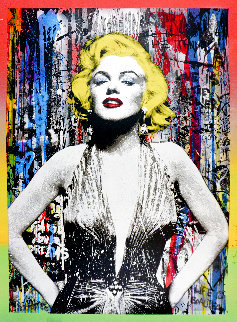 Marilyn For Ever Unique 2021 30x22 Works on Paper (not prints) - Mr. Brainwash
