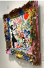 Balloon Girl with Vandalized Frame 2021 33x29 Original Painting by Mr. Brainwash - 6