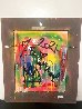 Balloon Girl with Vandalized Frame 2021 33x29 Original Painting by Mr. Brainwash - 7
