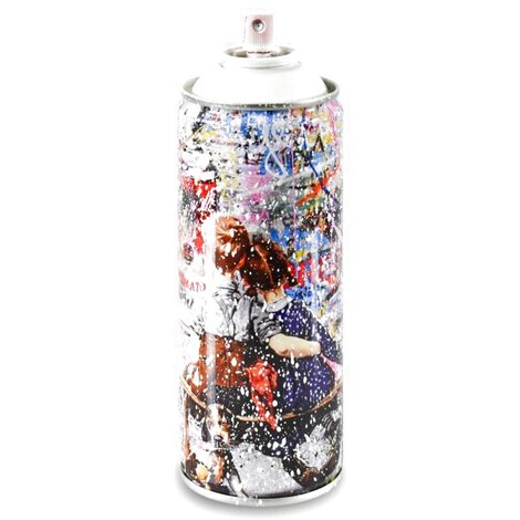 Work Well Together in White Spray Can 2020 8 in Other - Mr. Brainwash