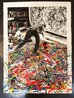 Freedom Art 2024 - Embellished Screenprint - Homage to Jackson Limited Edition Print by Mr. Brainwash - 2
