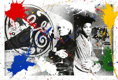 Masters Unique 2020 Mixed Media - Huge - Signed Twice Works on Paper (not prints) - Mr. Brainwash
