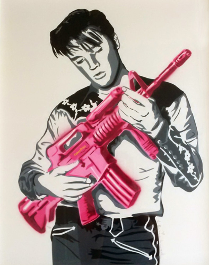 Don't Be Cruel - Set of 9 Screenprints 2009 Limited Edition Print by Mr. Brainwash Don't Be Cruel - Set of 9 Screenprints 2009 Limited Edition Print by Mr. Brainwash