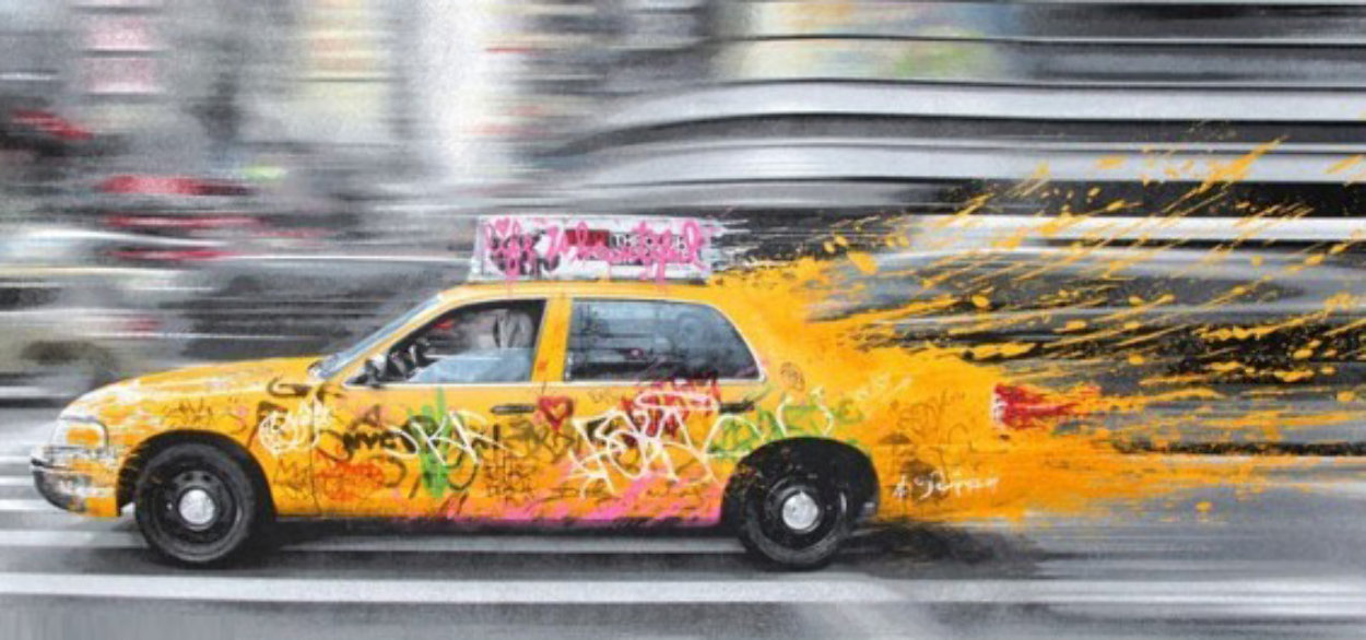 Going to New York 2014 Limited Edition Print by Mr. Brainwash Going to New York 2014 Limited Edition Print by Mr. Brainwash