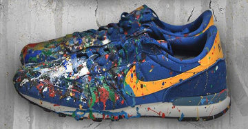 Nike Internationalist Blue Unique 2014 Other - Mr. Brainwash Nike Internationalist Blue Unique 2014 Other - Mr. Brainwash
