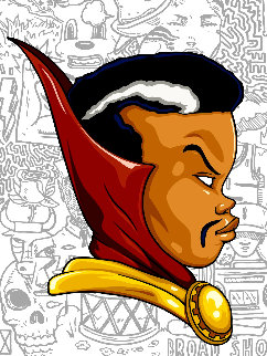 Doctor Strange (Papa Midnight Variant) 2016 Limited Edition Print - Hebru Brantley Doctor Strange (Papa Midnight Variant) 2016 Limited Edition Print - Hebru Brantley