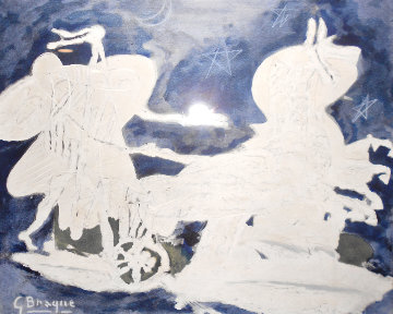 La Voiture 1952 Limited Edition Print - Georges Braque La Voiture 1952 Limited Edition Print - Georges Braque