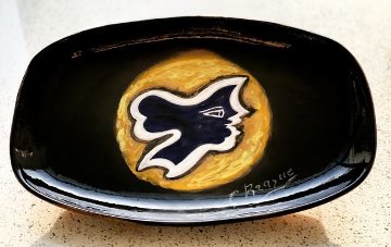 Hecate Ceramic Plate Other - Georges Braque Hecate Ceramic Plate Other - Georges Braque