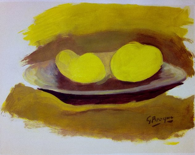Les Pommes 1974 Limited Edition Print by Georges Braque