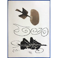 Black And Brown Dove 1956 HS Limited Edition Print by Georges Braque - 4