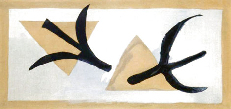 Les Martinets 1959 HS Limited Edition Print - Georges Braque