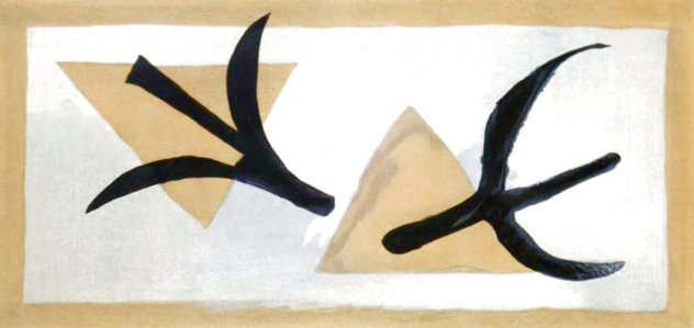 Les Martinets 1959 HS Limited Edition Print by Georges Braque