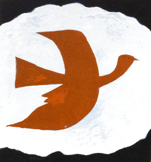 Oiseau Bistre 1961 Limited Edition Print - Georges Braque Oiseau Bistre 1961 Limited Edition Print - Georges Braque