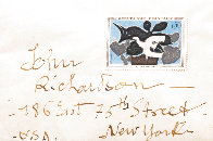 Postage Stamp of The Messenger 1959 Other by Georges Braque - 0 Postage Stamp of The Messenger 1959 Other by Georges Braque - 0