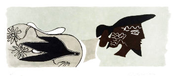 Le Poete 1958 Limited Edition Print - Georges Braque Le Poete 1958 Limited Edition Print - Georges Braque