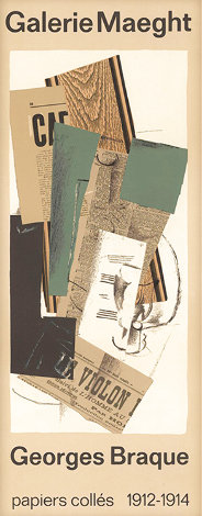 Galerie Maeght Georges Braque Mourlot Poster 1963 Limited Edition Print - Georges Braque