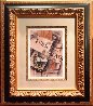 L'Echo D'Athenes 1960 Embellished Limited Edition Print by Georges Braque - 1