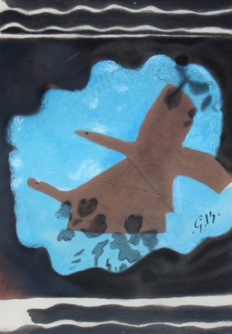 Migration (Two Birds) 1962 HS Limited Edition Print - Georges Braque