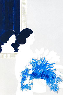Les Deux Profils 1978 Limited Edition Print - Andre Brasilier Les Deux Profils 1978 Limited Edition Print - Andre Brasilier
