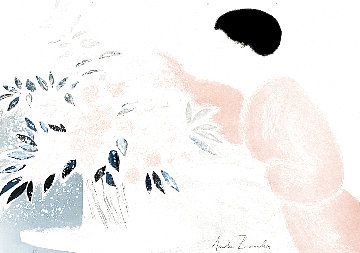Symphonie En Rose 1979 Limited Edition Print - Andre Brasilier Symphonie En Rose 1979 Limited Edition Print - Andre Brasilier