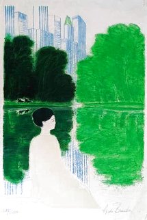 Central Park, New York 1983 Limited Edition Print - Andre Brasilier Central Park, New York 1983 Limited Edition Print - Andre Brasilier