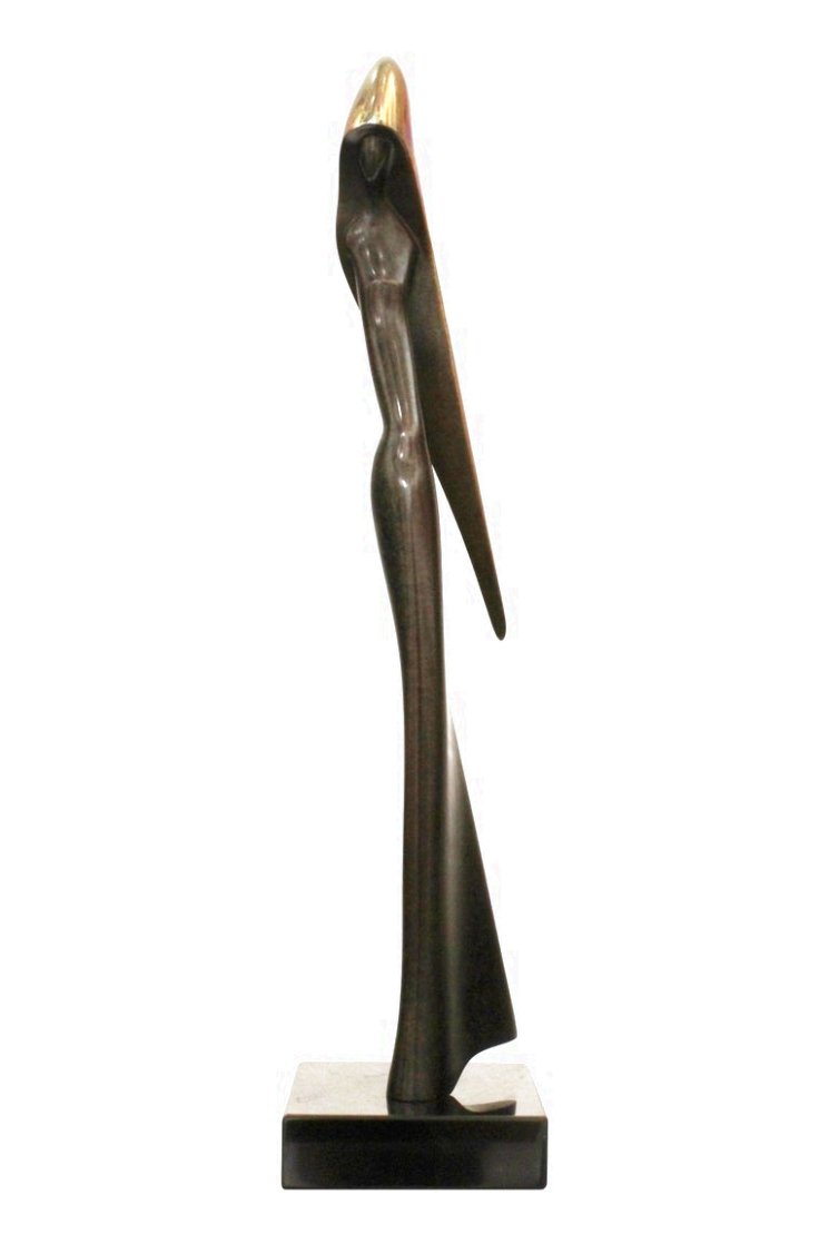 Jasmin Bronze Sculpture 1984 9 in Sculpture by Paul Braslow Jasmin Bronze Sculpture 1984 9 in Sculpture by Paul Braslow