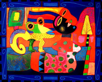 Un Medio Di En Playa Enamorada 2003 31x39 Huge Limited Edition Print - Clemens Briels Un Medio Di En Playa Enamorada 2003 31x39 Huge Limited Edition Print - Clemens Briels