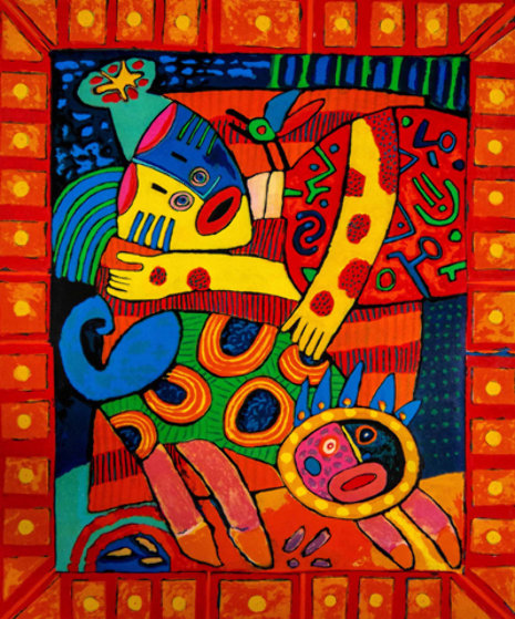 Ramona Vistiting Her Fantasy Island 1999 Limited Edition Print by Clemens Briels Ramona Vistiting Her Fantasy Island 1999 Limited Edition Print by Clemens Briels