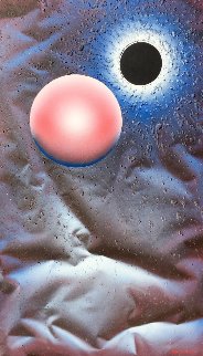 Black Hole 2002 40x24 Huge Original Painting - Patrice Breteau Black Hole 2002 40x24 Huge Original Painting - Patrice Breteau