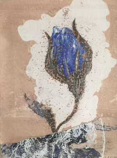 Fleure Bleue I 2003 29x22 Works on Paper (not prints) - Pierre Marie Brisson Fleure Bleue I 2003 29x22 Works on Paper (not prints) - Pierre Marie Brisson