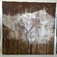 Flavia 2006 50x50 Super Huge Original Painting by Pierre Marie Brisson - 1 Flavia 2006 50x50 Super Huge Original Painting by Pierre Marie Brisson - 1