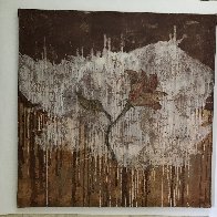 Flavia 2006 50x50 Super Huge Original Painting by Pierre Marie Brisson - 2 Flavia 2006 50x50 Super Huge Original Painting by Pierre Marie Brisson - 2