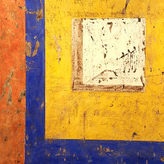 Les Somnambules 50x50 Original Painting - Pierre Marie Brisson Les Somnambules 50x50 Original Painting - Pierre Marie Brisson