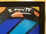 Life 2006 40x34 Huge Original Painting by Romero Britto - 3 Life 2006 40x34 Huge Original Painting by Romero Britto - 3