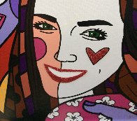 True Love (Yellow) (Will and Kate) 2011 Limited Edition Print by Romero Britto - 5 True Love (Yellow) (Will and Kate) 2011 Limited Edition Print by Romero Britto - 5
