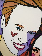 True Love (Yellow) (Will and Kate) 2011 Limited Edition Print by Romero Britto - 2 True Love (Yellow) (Will and Kate) 2011 Limited Edition Print by Romero Britto - 2