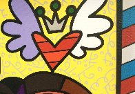 True Love (Yellow) (Will and Kate) 2011 Limited Edition Print by Romero Britto - 4 True Love (Yellow) (Will and Kate) 2011 Limited Edition Print by Romero Britto - 4