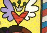 True Love (Yellow) (Will and Kate) 2011 Limited Edition Print by Romero Britto - 4