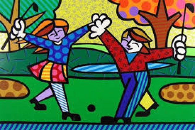 Happy Ending Limited Edition Print by Romero Britto