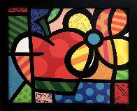 Thank You / A Flor Da Maasa 2004 Limited Edition Print by Romero Britto - 1 Thank You / A Flor Da Maasa 2004 Limited Edition Print by Romero Britto - 1