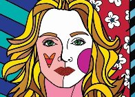Madonna 2012 75x105 Mural  Limited Edition Print by Romero Britto - 0