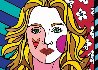 Madonna 2012 75x105 Mural Size - Perfect for a Theatre Limited Edition Print by Romero Britto - 0