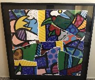Britto MIX 2004 30x32 Works on Paper (not prints) by Romero Britto - 2 Britto MIX 2004 30x32 Works on Paper (not prints) by Romero Britto - 2