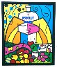 Absolut 1990 Limited Edition Print by Romero Britto - 2