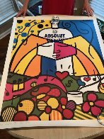 Absolut 1990 Limited Edition Print by Romero Britto - 1 Absolut 1990 Limited Edition Print by Romero Britto - 1