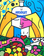Absolut 1990 Limited Edition Print by Romero Britto - 0 Absolut 1990 Limited Edition Print by Romero Britto - 0