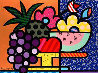 Bowl of Fruit  2003 Limited Edition Print by Romero Britto - 0