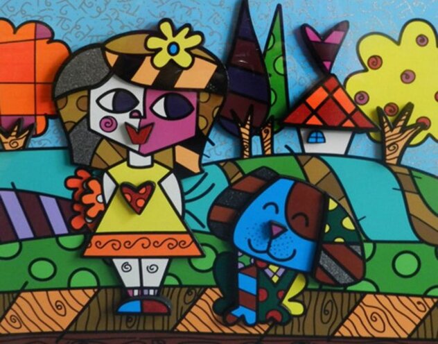 Fall 3-D 2008 by Romero Britto
